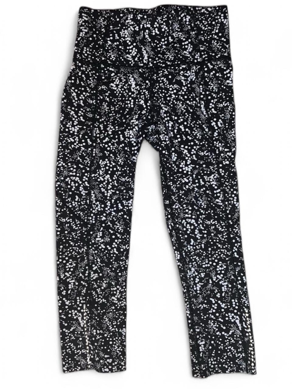 lululemon athletica Black and White Speckle Leggings